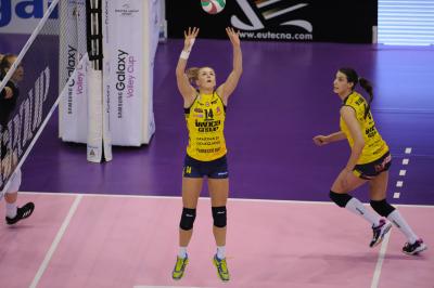 TREVISO 04 02 2018 LEGAVOLLEY CAMPIONATO 2017-201  PROSECCO DOC IMOCO - UYBA BUSTO ARSIZIO