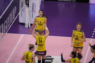 TREVISO 04 02 2018 LEGAVOLLEY CAMPIONATO 2017-201  PROSECCO DOC IMOCO - UYBA BUSTO ARSIZIO