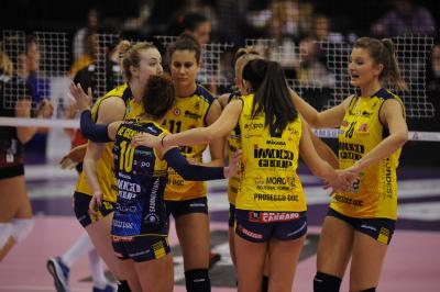 TREVISO 04 02 2018 LEGAVOLLEY CAMPIONATO 2017-201  PROSECCO DOC IMOCO - UYBA BUSTO ARSIZIO