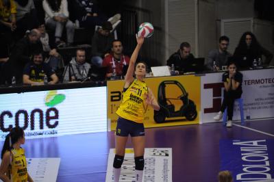 TREVISO 04 02 2018 LEGAVOLLEY CAMPIONATO 2017-201  PROSECCO DOC IMOCO - UYBA BUSTO ARSIZIO