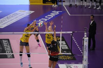TREVISO 04 02 2018 LEGAVOLLEY CAMPIONATO 2017-201  PROSECCO DOC IMOCO - UYBA BUSTO ARSIZIO