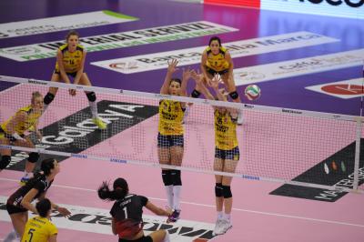 TREVISO 04 02 2018 LEGAVOLLEY CAMPIONATO 2017-201  PROSECCO DOC IMOCO - UYBA BUSTO ARSIZIO