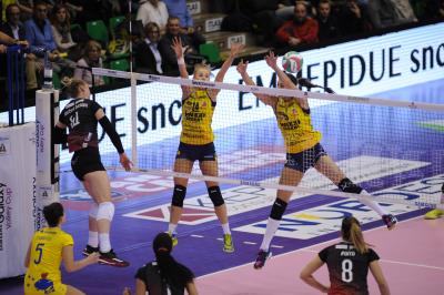 TREVISO 04 02 2018 LEGAVOLLEY CAMPIONATO 2017-201  PROSECCO DOC IMOCO - UYBA BUSTO ARSIZIO