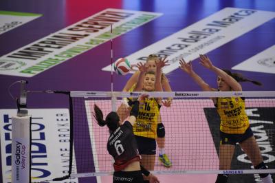 TREVISO 04 02 2018 LEGAVOLLEY CAMPIONATO 2017-201  PROSECCO DOC IMOCO - UYBA BUSTO ARSIZIO