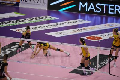 TREVISO 04 02 2018 LEGAVOLLEY CAMPIONATO 2017-201  PROSECCO DOC IMOCO - UYBA BUSTO ARSIZIO