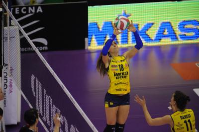 TREVISO 04 02 2018 LEGAVOLLEY CAMPIONATO 2017-201  PROSECCO DOC IMOCO - UYBA BUSTO ARSIZIO