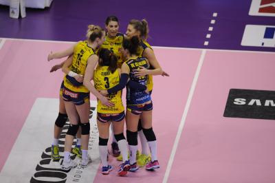 TREVISO 04 02 2018 LEGAVOLLEY CAMPIONATO 2017-201  PROSECCO DOC IMOCO - UYBA BUSTO ARSIZIO