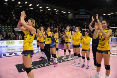 TREVISO 04 02 2018 LEGAVOLLEY CAMPIONATO 2017-201  PROSECCO DOC IMOCO - UYBA BUSTO ARSIZIO