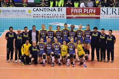 TREVISO 07 02 2018 CEV 2017-2018 ANTONIO CARRARO IMOCO - TEAM