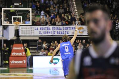 TREVISO 11 02 2018 LNP CAMPIONATO 2017-2018 NUTRIBULLET TREVISO BASKET - MANTOVA