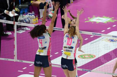 BOLOGNA 18 02 2018 LEGAVOLLEY COPPA ITALIA 2017-2018  PROSECCO DOC IMOCO - IGOR GORGONZOLA NOVARA