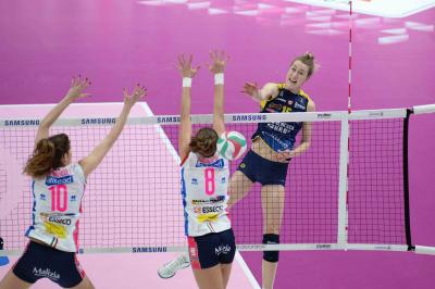 BOLOGNA 18 02 2018 LEGAVOLLEY COPPA ITALIA 2017-2018  PROSECCO DOC IMOCO - IGOR GORGONZOLA NOVARA
