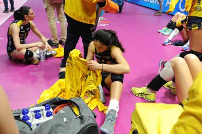 BOLOGNA 18 02 2018 LEGAVOLLEY COPPA ITALIA 2017-2018  PROSECCO DOC IMOCO - IGOR GORGONZOLA NOVARA