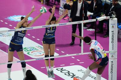 BOLOGNA 18 02 2018 LEGAVOLLEY COPPA ITALIA 2017-2018  PROSECCO DOC IMOCO - IGOR GORGONZOLA NOVARA