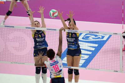 BOLOGNA 18 02 2018 LEGAVOLLEY COPPA ITALIA 2017-2018  PROSECCO DOC IMOCO - IGOR GORGONZOLA NOVARA
