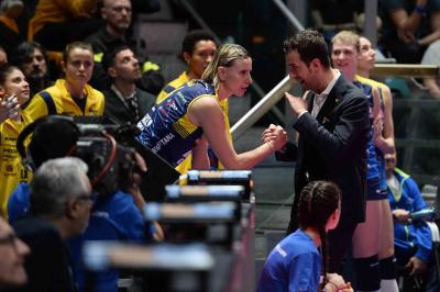 BOLOGNA 18 02 2018 LEGAVOLLEY COPPA ITALIA 2017-2018  PROSECCO DOC IMOCO - IGOR GORGONZOLA NOVARA