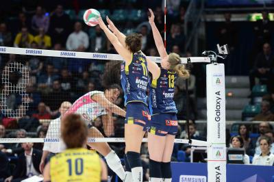 BOLOGNA 18 02 2018 LEGAVOLLEY COPPA ITALIA 2017-2018  PROSECCO DOC IMOCO - IGOR GORGONZOLA NOVARA