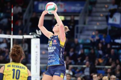 BOLOGNA 18 02 2018 LEGAVOLLEY COPPA ITALIA 2017-2018  PROSECCO DOC IMOCO - IGOR GORGONZOLA NOVARA