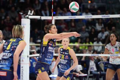 BOLOGNA 18 02 2018 LEGAVOLLEY COPPA ITALIA 2017-2018  PROSECCO DOC IMOCO - IGOR GORGONZOLA NOVARA