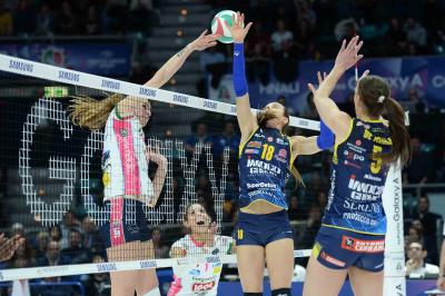 BOLOGNA 18 02 2018 LEGAVOLLEY COPPA ITALIA 2017-2018  PROSECCO DOC IMOCO - IGOR GORGONZOLA NOVARA