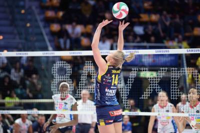 BOLOGNA 18 02 2018 LEGAVOLLEY COPPA ITALIA 2017-2018  PROSECCO DOC IMOCO - IGOR GORGONZOLA NOVARA