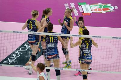 BOLOGNA 18 02 2018 LEGAVOLLEY COPPA ITALIA 2017-2018  PROSECCO DOC IMOCO - IGOR GORGONZOLA NOVARA