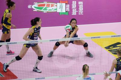 BOLOGNA 18 02 2018 LEGAVOLLEY COPPA ITALIA 2017-2018  PROSECCO DOC IMOCO - IGOR GORGONZOLA NOVARA