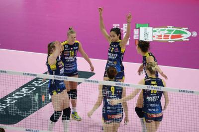 BOLOGNA 18 02 2018 LEGAVOLLEY COPPA ITALIA 2017-2018  PROSECCO DOC IMOCO - IGOR GORGONZOLA NOVARA