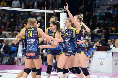 BOLOGNA 18 02 2018 LEGAVOLLEY COPPA ITALIA 2017-2018  PROSECCO DOC IMOCO - IGOR GORGONZOLA NOVARA