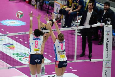 BOLOGNA 18 02 2018 LEGAVOLLEY COPPA ITALIA 2017-2018  PROSECCO DOC IMOCO - IGOR GORGONZOLA NOVARA