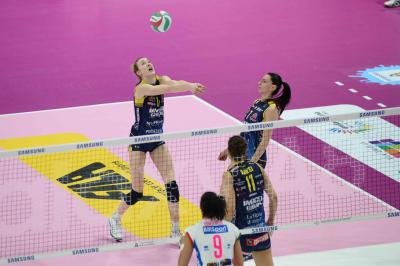 BOLOGNA 18 02 2018 LEGAVOLLEY COPPA ITALIA 2017-2018  PROSECCO DOC IMOCO - IGOR GORGONZOLA NOVARA