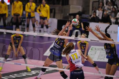 TREVISO 25 02 2918 LEGAVOLLEY CAMPIONATO 2017-2018  PROSECCO DOC IMOCO - SAVINO DEL BENE SCANDICCI