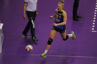 TREVISO 25 02 2918 LEGAVOLLEY CAMPIONATO 2017-2018  PROSECCO DOC IMOCO - SAVINO DEL BENE SCANDICCI