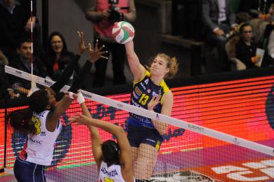 TREVISO 25 02 2918 LEGAVOLLEY CAMPIONATO 2017-2018  PROSECCO DOC IMOCO - SAVINO DEL BENE SCANDICCI