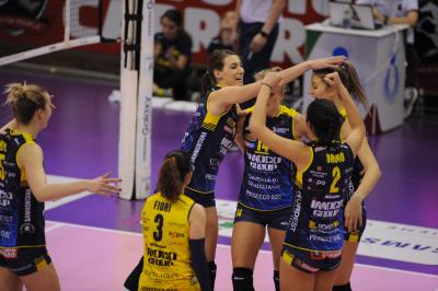 TREVISO 25 02 2918 LEGAVOLLEY CAMPIONATO 2017-2018  PROSECCO DOC IMOCO - SAVINO DEL BENE SCANDICCI