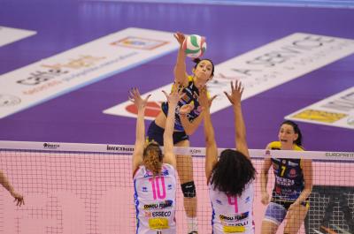 TREVISO 04 03 2018 LEGAVOLLEY CAMPIONATO 2017-2018  PROSECCO DOC IMOCO - NOVARA