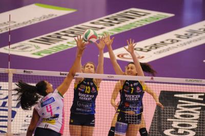 TREVISO 04 03 2018 LEGAVOLLEY CAMPIONATO 2017-2018  PROSECCO DOC IMOCO - NOVARA