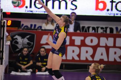 TREVISO 04 03 2018 LEGAVOLLEY CAMPIONATO 2017-2018  PROSECCO DOC IMOCO - NOVARA