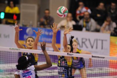 TREVISO 04 03 2018 LEGAVOLLEY CAMPIONATO 2017-2018  PROSECCO DOC IMOCO - NOVARA
