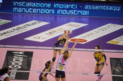 TREVISO 04 03 2018 LEGAVOLLEY CAMPIONATO 2017-2018  PROSECCO DOC IMOCO - NOVARA