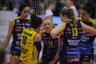 TREVISO 04 03 2018 LEGAVOLLEY CAMPIONATO 2017-2018  PROSECCO DOC IMOCO - NOVARA