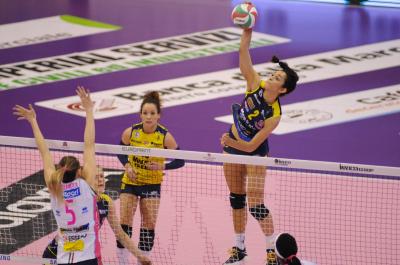 TREVISO 04 03 2018 LEGAVOLLEY CAMPIONATO 2017-2018  PROSECCO DOC IMOCO - NOVARA