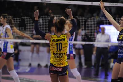 TREVISO 04 03 2018 LEGAVOLLEY CAMPIONATO 2017-2018  PROSECCO DOC IMOCO - NOVARA