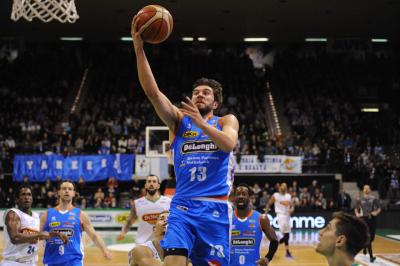 TREVISO 11 03 2018 LNP CAMPIONATO 2017-2018 NUTRIBULLET TREVISO BASKET - FERRARA