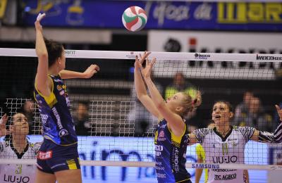 TREVISO 18 03 2018 LEGAVOLLEY PLAYOFF 2017-2018  PROSECCO DOC IMOCO - LUI-JO MODENA