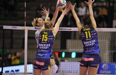 TREVISO 18 03 2018 LEGAVOLLEY PLAYOFF 2017-2018  PROSECCO DOC IMOCO - LUI-JO MODENA