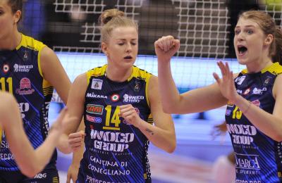 TREVISO 18 03 2018 LEGAVOLLEY PLAYOFF 2017-2018  PROSECCO DOC IMOCO - LUI-JO MODENA