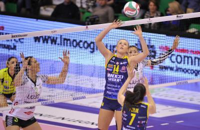 TREVISO 18 03 2018 LEGAVOLLEY PLAYOFF 2017-2018  PROSECCO DOC IMOCO - LUI-JO MODENA