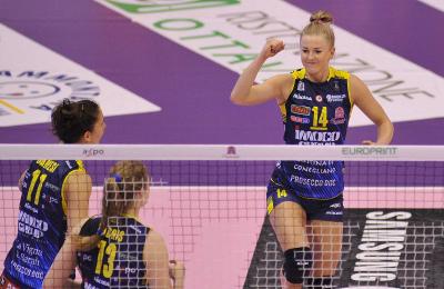 TREVISO 18 03 2018 LEGAVOLLEY PLAYOFF 2017-2018  PROSECCO DOC IMOCO - LUI-JO MODENA