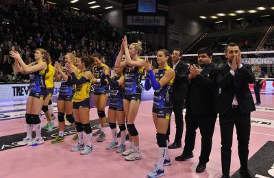 TREVISO 18 03 2018 LEGAVOLLEY PLAYOFF 2017-2018  PROSECCO DOC IMOCO - LUI-JO MODENA